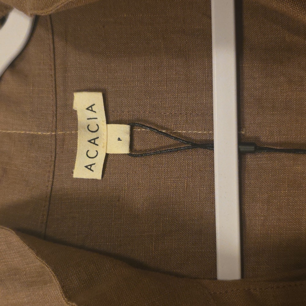 Nwt Acacia Linen Coverall - Picture 2 of 6